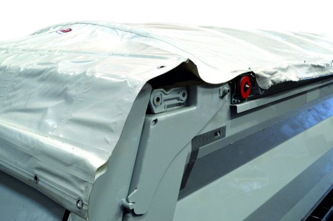 Rockstar - Benne pour poids lourd STAS - Volume 26 à 35 m³ - Châssis et caisse en acier - Utilisation asphalte et ferraille_2