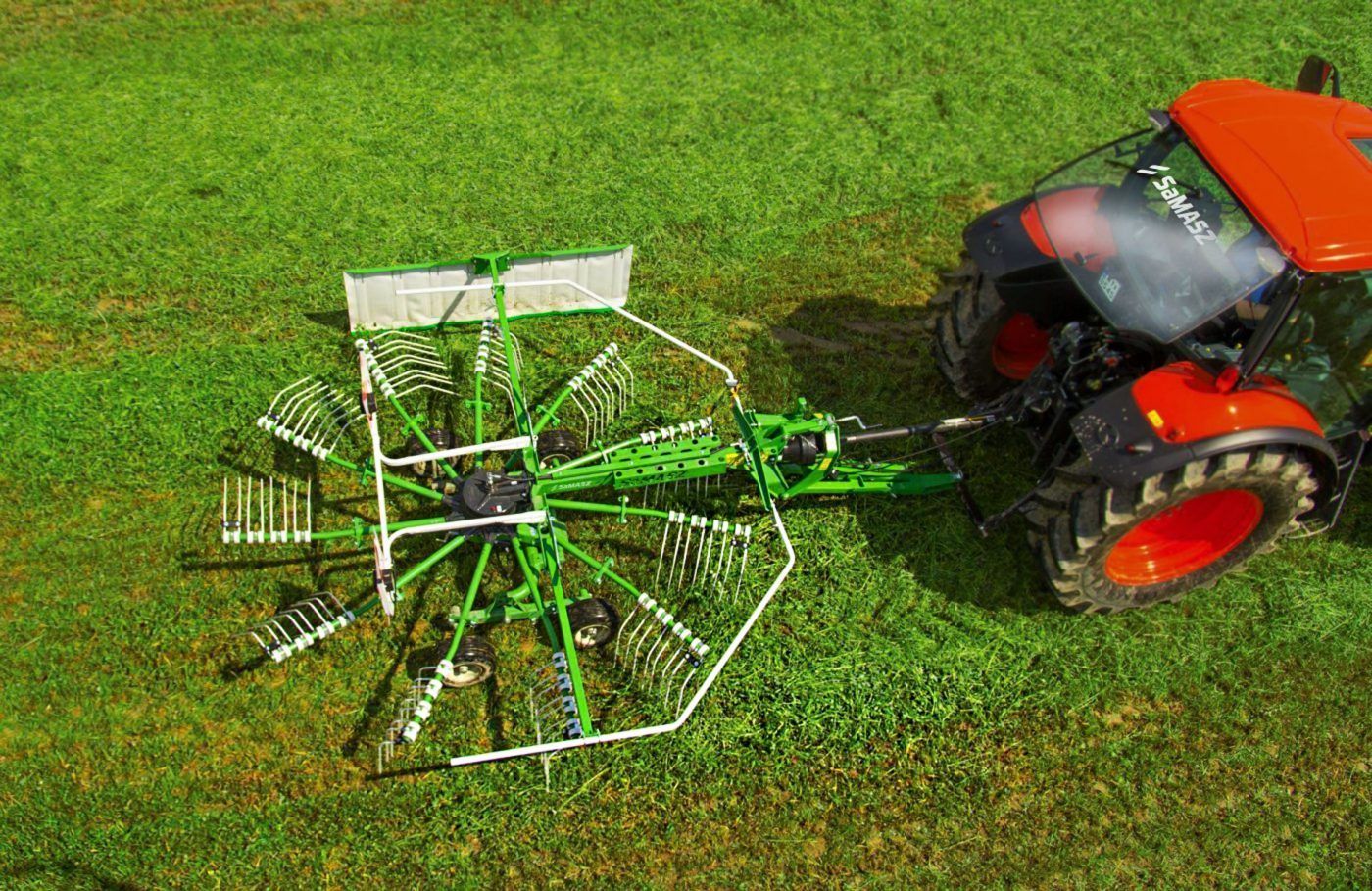 Uno 410 - Giro andaineur 1 rotor traîné Samasz - 4,10 m de largeur de travail_2