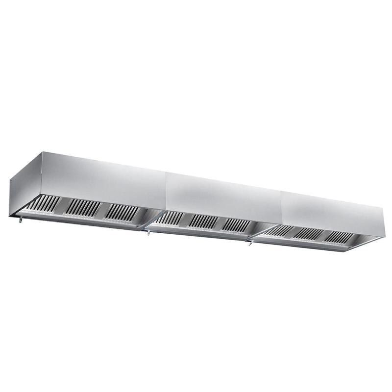 Hottes caisson inox statiques sans moteur - Profondeur 1400 mm -_2