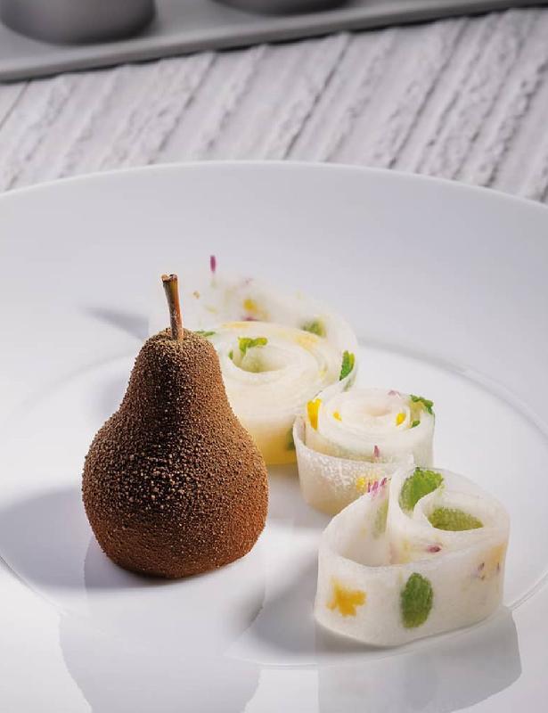 Poire - Moule en silicone Gourmand Horeca Pavoni Italia - 15 empreintes_2