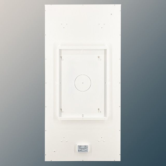 Radiateur infrarouge antimicrobien sans cadre - FULKORN - Réf. IH WA & WB - Gamme médicale en aluminium 350W à 1200W_2