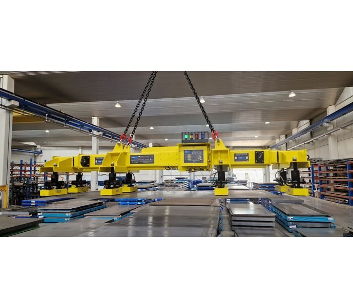 Aimant de levage avec électroaimant - EPMBL-T - Palonnier télescopique sur batterie jusqu'à 12 t_2