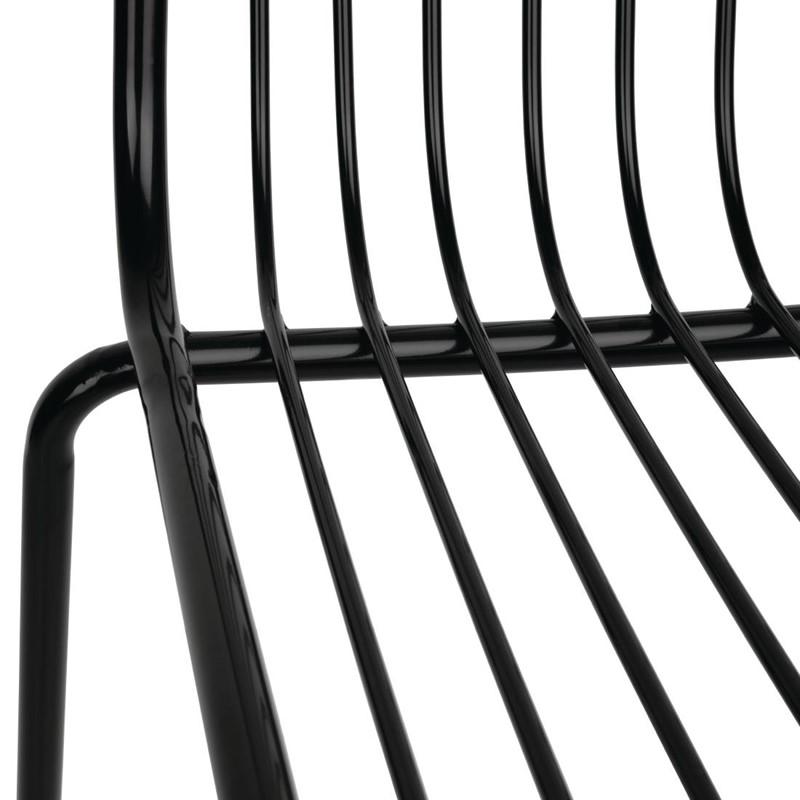 Chaises en fils d'acier - Lot de 4 - FB874 | Bolero_2