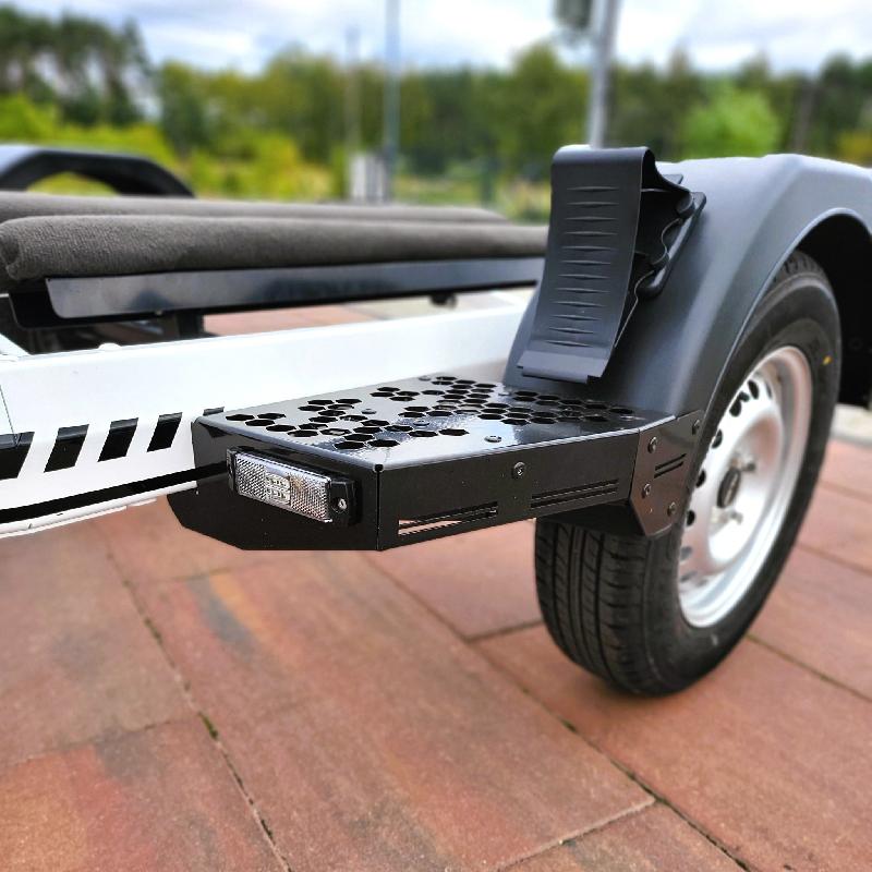 Remorque bateaux & jet ski - 4,00M - 750 KG - Châssis peint - Couleur au choix - JET SKI_2