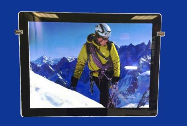 Sublime - Porte-affiche LED Displaylight - Format paysage A4 - Luminosité 7500 Lux_2