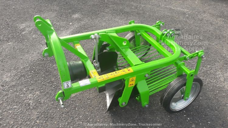 Arracheuse vibrante à rejet arrière de pommes de terre - Bomet SRMH BOM - 450mm, 10cv, 1 rang_2