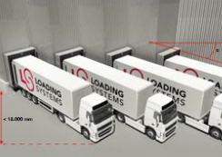 Solution de mise à quai avec gestion de la hauteur des camions