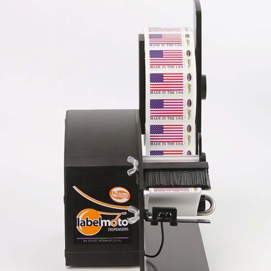 Distributeur électronique d'étiquettes LD3000 - Dérouleur automatique compact pour petites pastilles_2