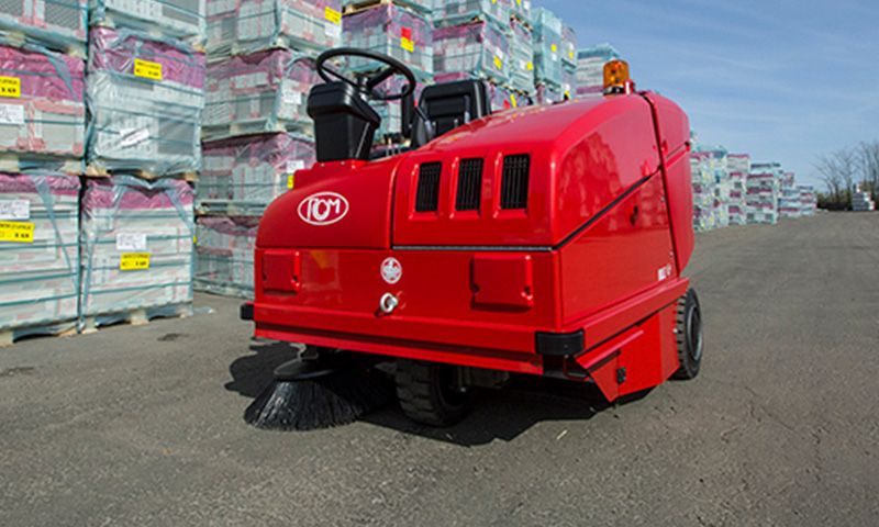 Mille - Balayeuse de voirie RMC - 350 litres - Largeur de nettoyage 1700 mm - Filtrage poussière électrostatique_2