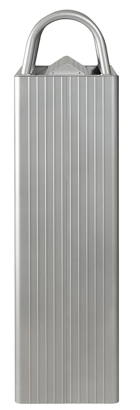 Cendrier corbeille sur pied KOPA - Réf. 56431 - Rossignol - 6L/30L - Gris métal_2