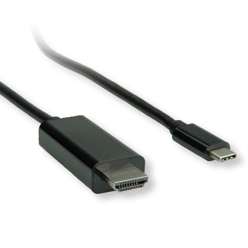 ROLINE Câble adaptateur type C - HDMI, M/M, 5 m_2