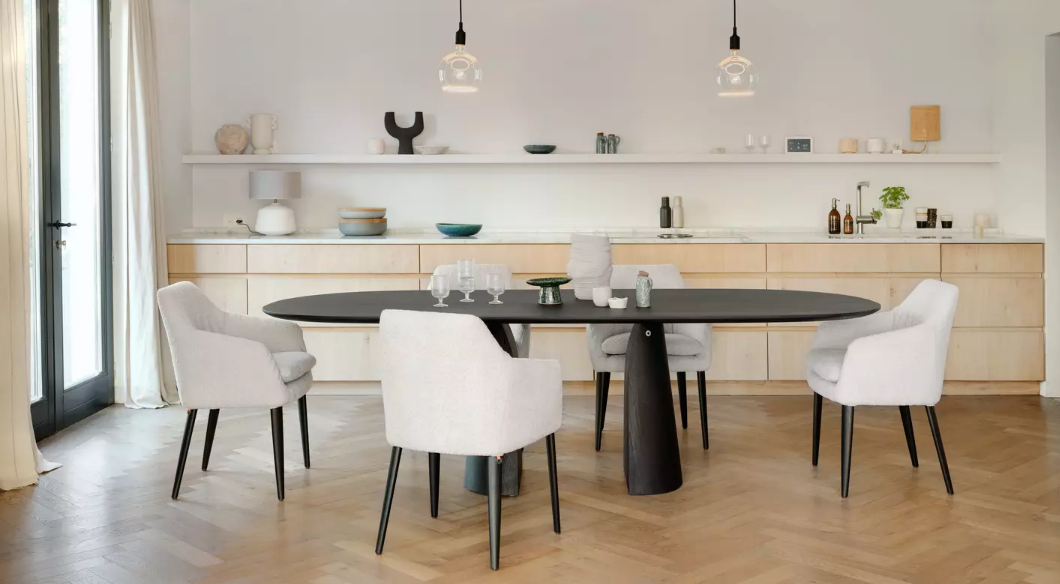 Fauteuil d'accueil ergonomique et intemporel pour bureaux professionnels_2