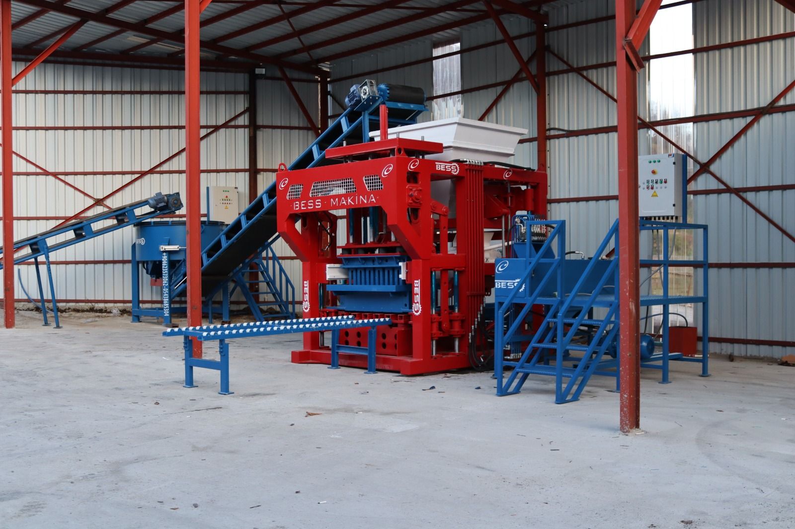Machine à briquettes semi-automatique PRS-400 - Haute qualité Beyazlı - Production de 4 000 briquettes en 8 heures_2