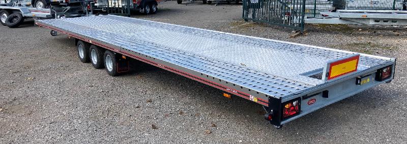 Remorque porte voiture-plateau - 9,00 X 2,10 M - 3500 KG - TA-NO TRIO STD 35.90_2