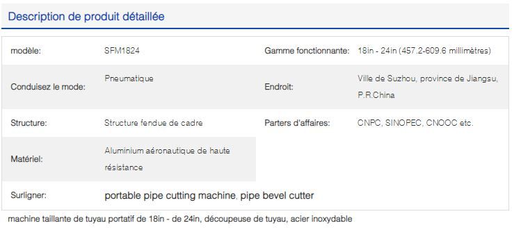 Sfm1824 - Coupe industrielle - Bohyar - Gamme fonctionnante : 18in - 24in - Électrique, Pneumatique et Hydraulique_2