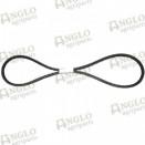 Courroie trapézoïdale du ventilateur - Massey Ferguson : 365, 375, 390, 390T, 398 - Référence : PTA-A64687_2