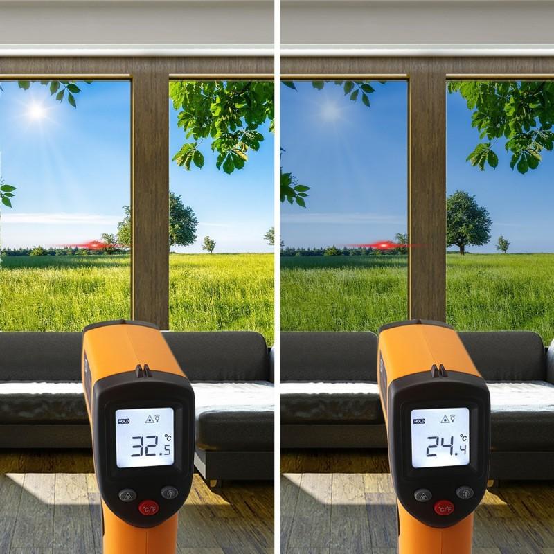 Film solaire pour double vitrage SOL69-AXAL - anti chaleur avec rejet solaire 69% et effet miroir_2