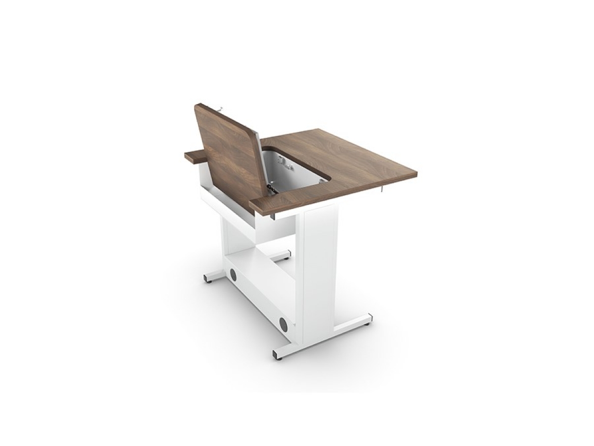 Table informatique à écran rabattable pour sécuriser l'équipement informatique - DATA_2