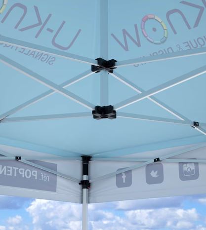 Tente aluminium 2x2m - POPTENT HA 200_2