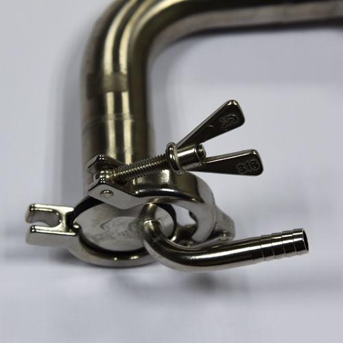 Bouchon clamp à tétine coudée - Inox 316L - 3D Process - Usage pharmaceutique et cosmétique_2