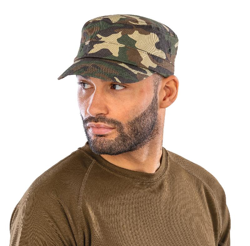 Casquette Urban Camo - Style militaire en coton twill - Réf: RC059X_2