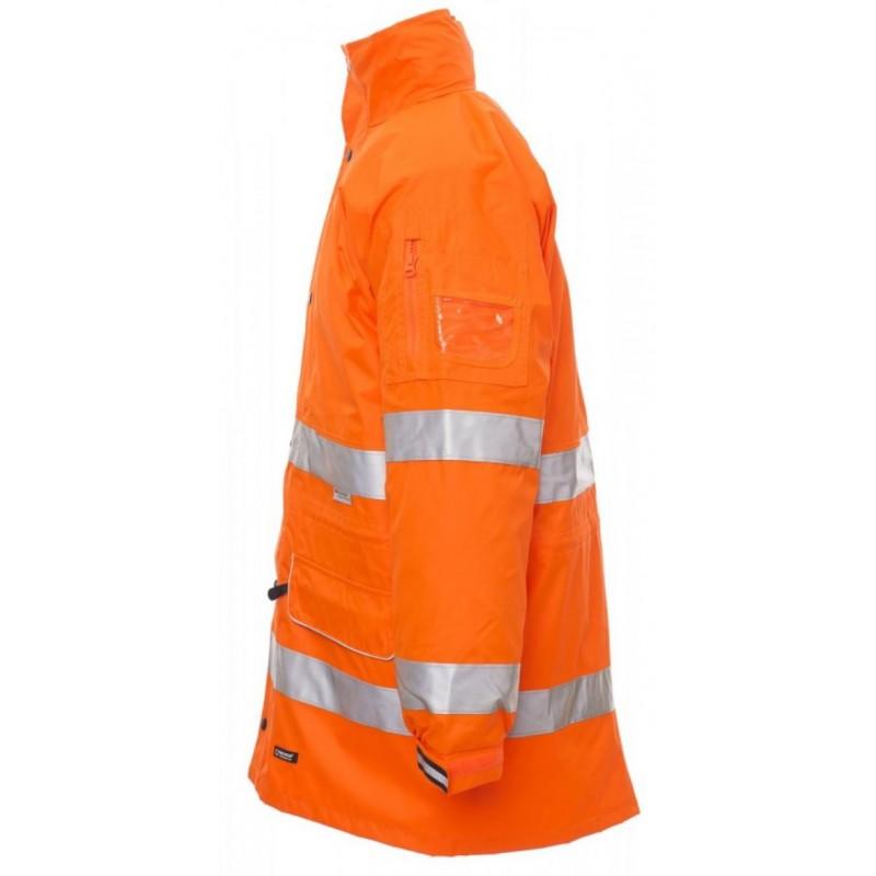 Parka homme Airplus - haute visibilité - bandes réfléchissantes 3M - 2 en 1 avec blouson intérieur matelassé_2