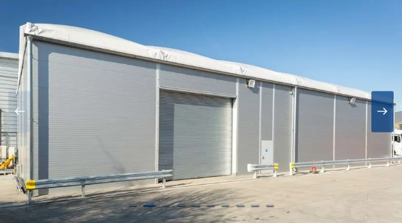 Tente logistique et de maintenance - Entretien de véhicules et stockage d'avions pour missions humanitaires - HTS TENTIQ GMBH_2