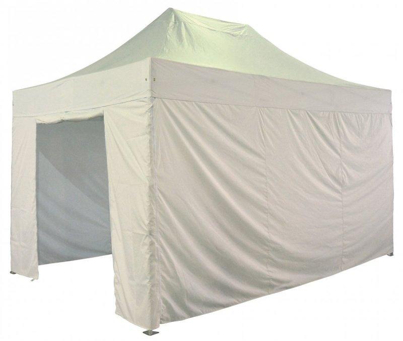 Stand dépliable - ALUMINIUM ECO 40 mm 1 KIT - 1 structure de stand aluminium + 3 murs pleins + 1 mur porte + haubanage + Housse de transport_2
