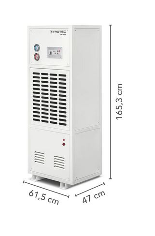 Déshumidificateur industriel DH 105 S - 175L/jour - Pompe de relevage intégrée - Trotec_2
