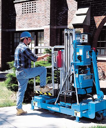 Nacelle de hauteur 11m et une capacité 159kg idéale pour les déplacements fréquents - Genie IWP_2