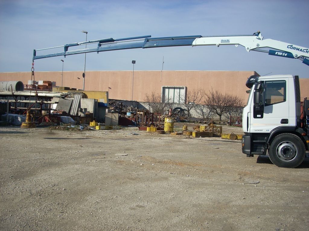 Serie 8700 E Grue Auxiliaire - Cormach - Pression 275 bar - Moment Statique 8730 daN/m_2