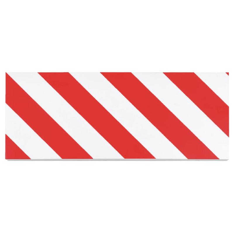 Vidaxl protecteurs de mur 6 pcs rouge et blanc 50x20x2 cm mousse eva 153104_2