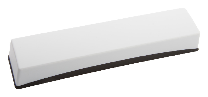 Stylo bille en aluminium - écrin en plastique assorti - encre bleue - couleur blanche_2