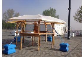 Bloc béton anti-intrusion - BLOCLEST 900 - 1500 kg, 900x900x900 mm, options disponibles_2