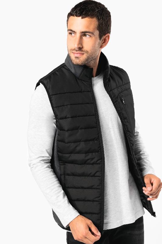 Bodywarmer bi-Matière homme  -  Réf: K6170_2