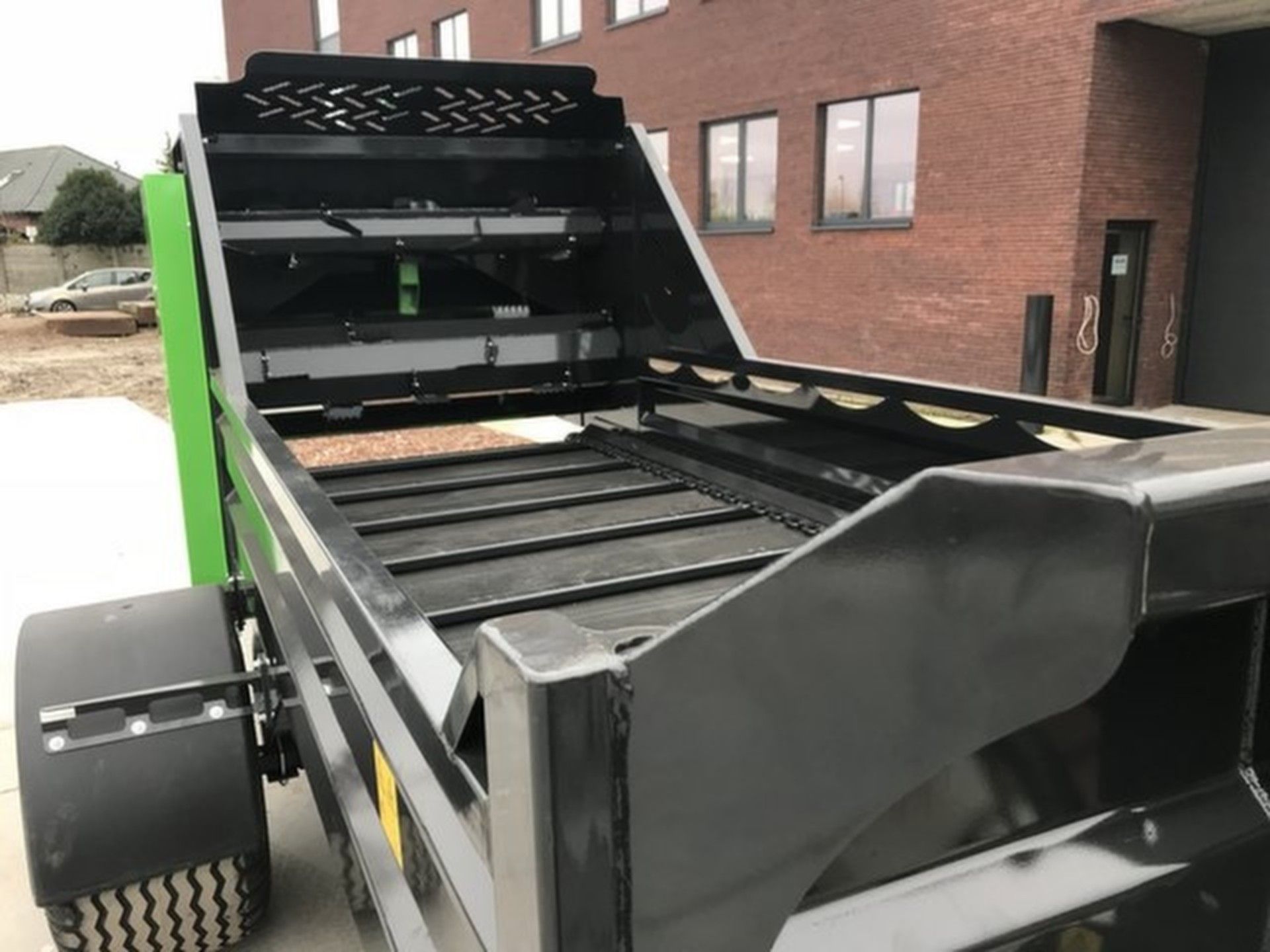 Remorque pailleuse agricole - Juraccessoire - à disque pour tracteurs de faible puissance_2