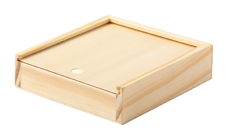 Jeu de cartes - 54 cartes avec boîte en bois et 5 dés - Couleur naturelle - Poids 120g_2