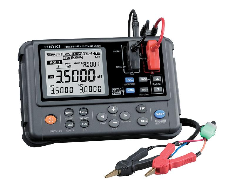 HI-RM3548 - Mesureur de résistances portable HIOKI, gammes de 3,5000 mΩ à 3,5000 MΩ, précision 0,02%_2