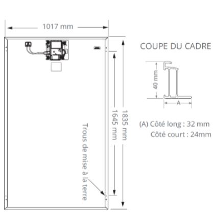 Panneau solaire efficace et fiable sunpower maxeon 5 ac 420wc_2