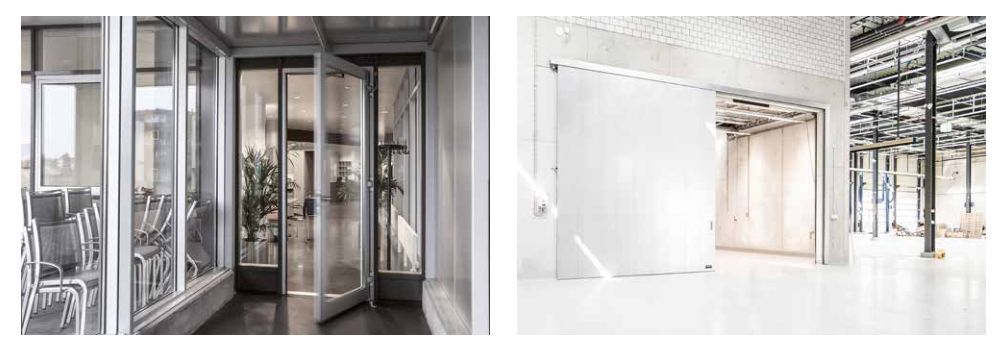 Porte coulissante coupe-feu - Automatique et Résistante - Gilgen Door Systems_2