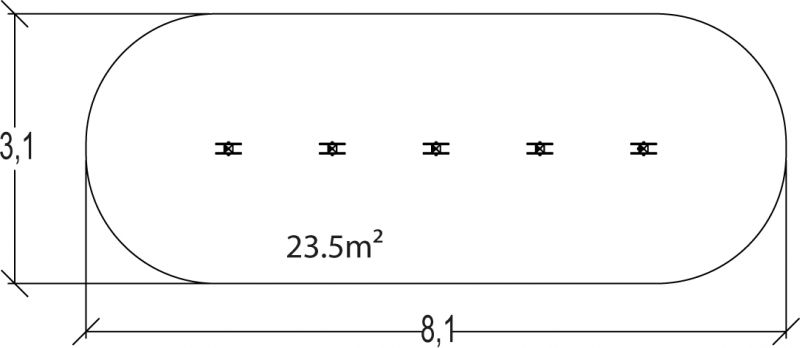 Saute mouton junior - parcours de santé - Proludic - 5,10 m de largeur - JPS16-J-M - accessible dès 6 ans_2