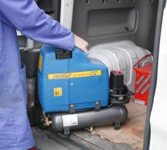 Compresseur 6 litres transportable sans huile - 308292_2