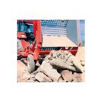 Équipement agricole robuste pour enlever les grosses pierres