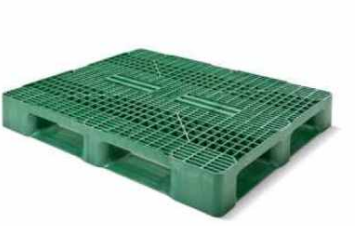 Palette plastique lourde PlanetPal Mix 10A12 HB5RR - Export - Ref PA-LO-0124 - 1000x1200 mm, rebords, 5 semelles, 9 plots_2