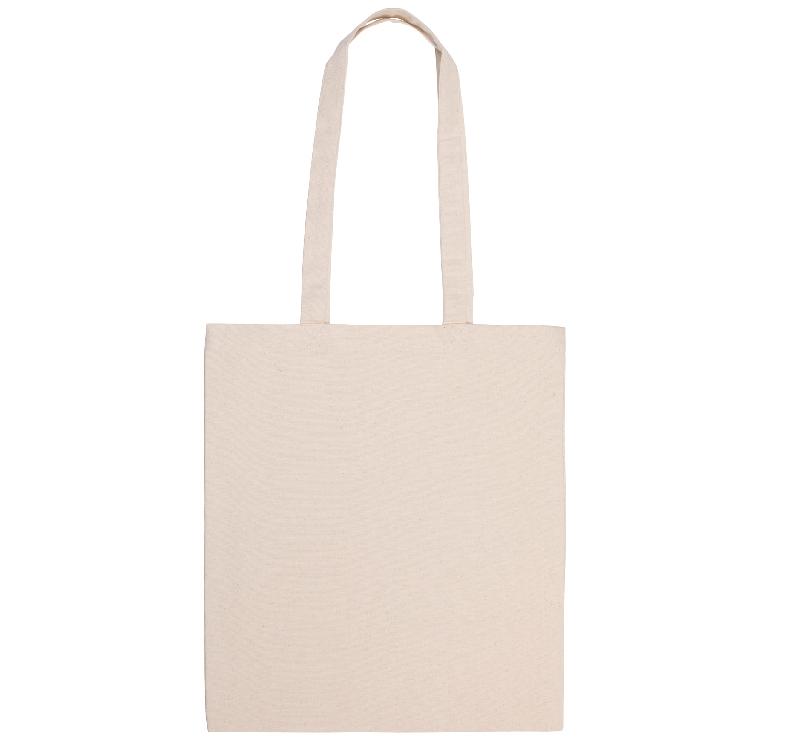 Sac shopping en coton canvas - longues anses 70 cm - Réf: KI0250 - Kimood_2