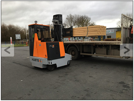 Chariot électrique FluX avec châssis compact et mât fixe