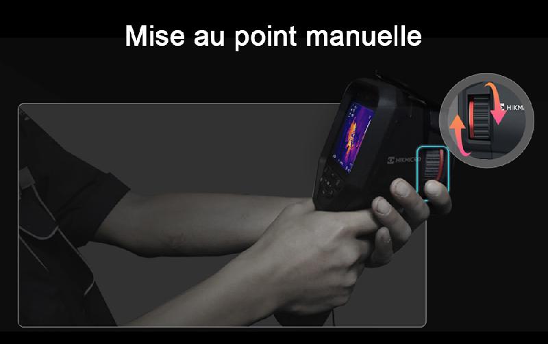 Caméra thermique portable HIKMICRO M11 - 192 x 144 px, -20°C à +550°C, écran tactile 3.5'', 25 Hz, pointeur laser, WiFi_2