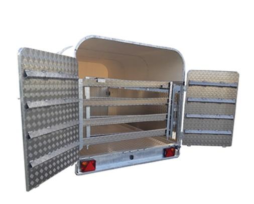 Remorque pour transport d'animaux - 3,00 X 1,62 X 1,50 M - 2000KG - MAGNUM MOUTONNIERE GALWAY ALU_2
