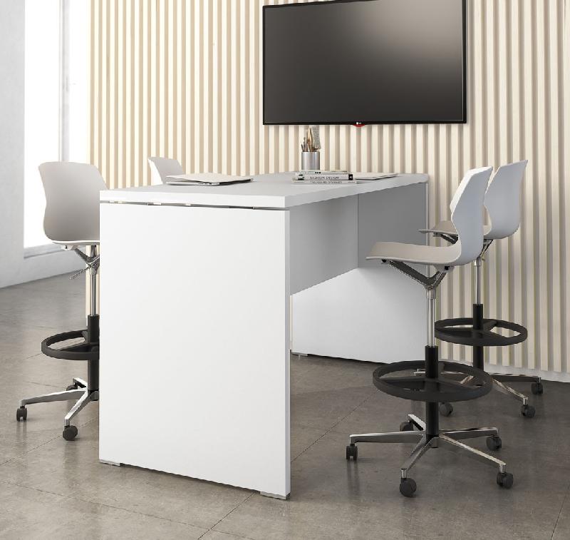 Table haute TAK - Mobel Linea - Acacia foncé, 120 x 80 cm_2