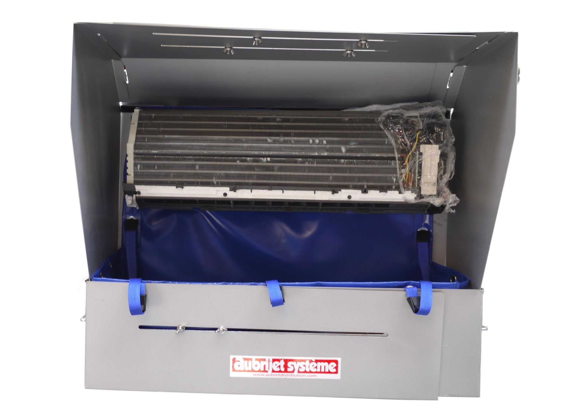 Kit nettoyage climatisation AN4 - Machine avec cuve 25 L, aspirateur 10 L, protection télescopique en alu peint_2